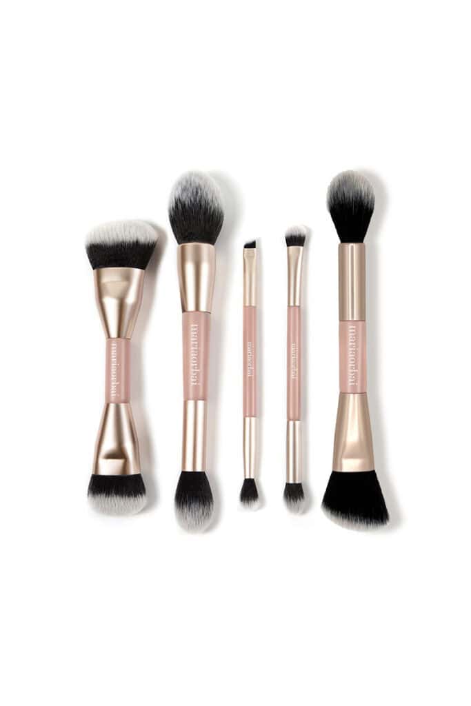 BROCHAS DOBLES MANGO ROSA