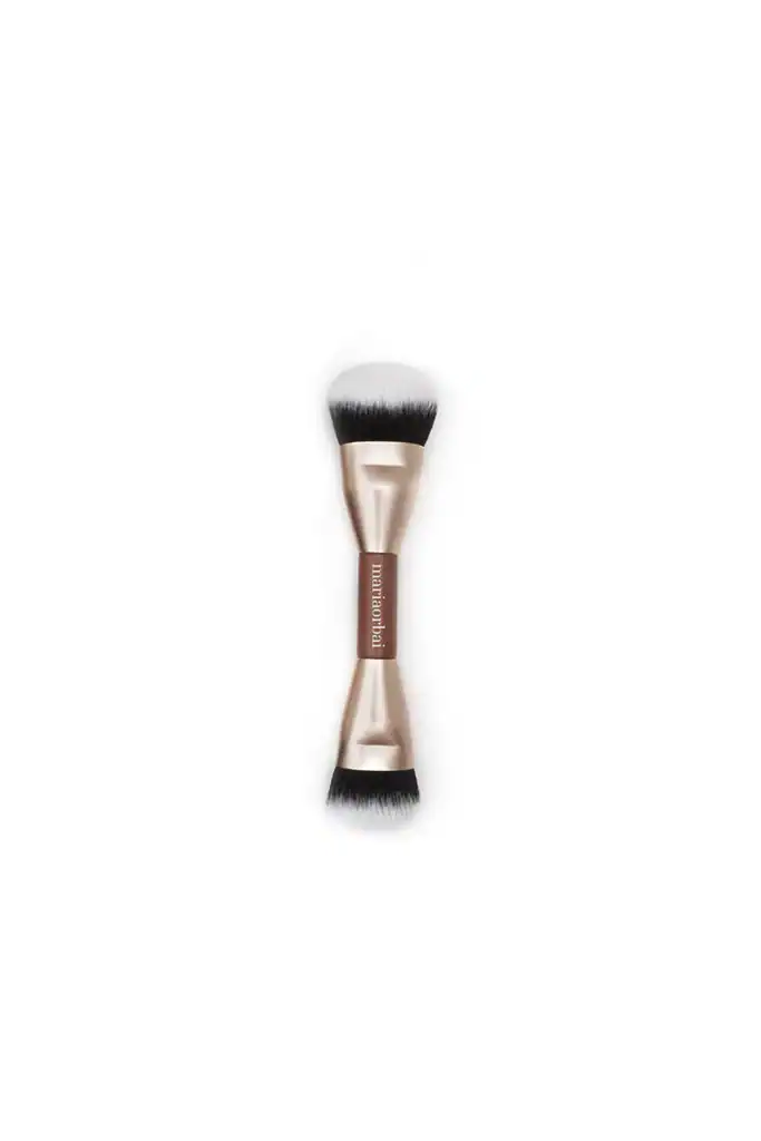 DOUBLE VEGAN BRUSHES BROWNIE - MO.01 BR